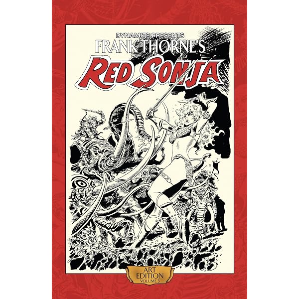 Amazon.com: Frank Thorne's Red Sonja: Art Edition eBook : Thomas
